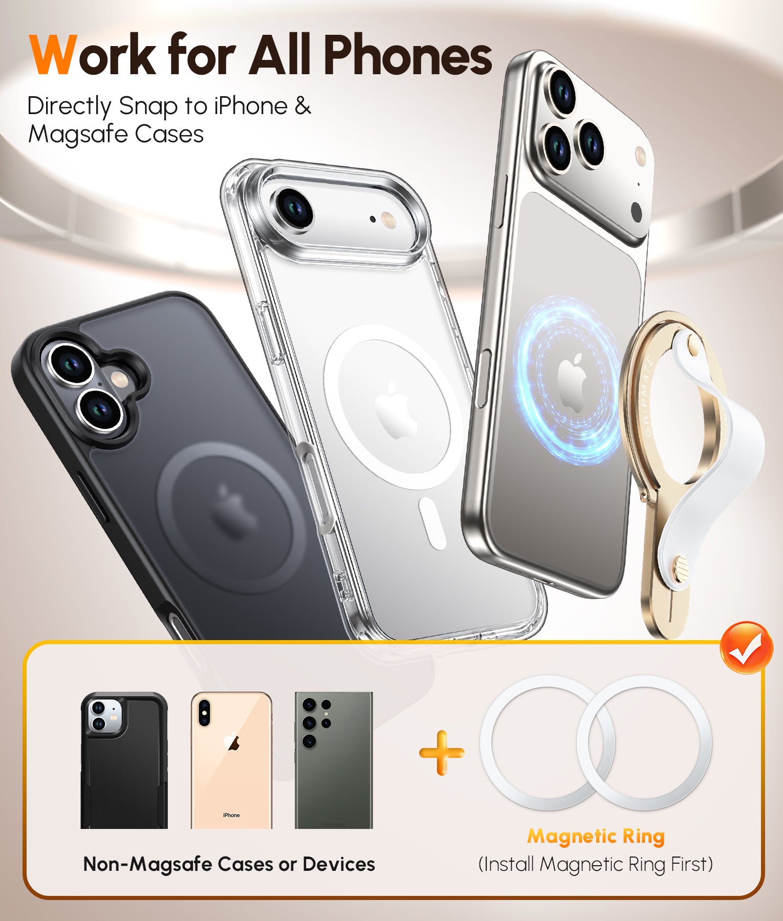 Gripmate 2 Magnetic Phone Loop Grip