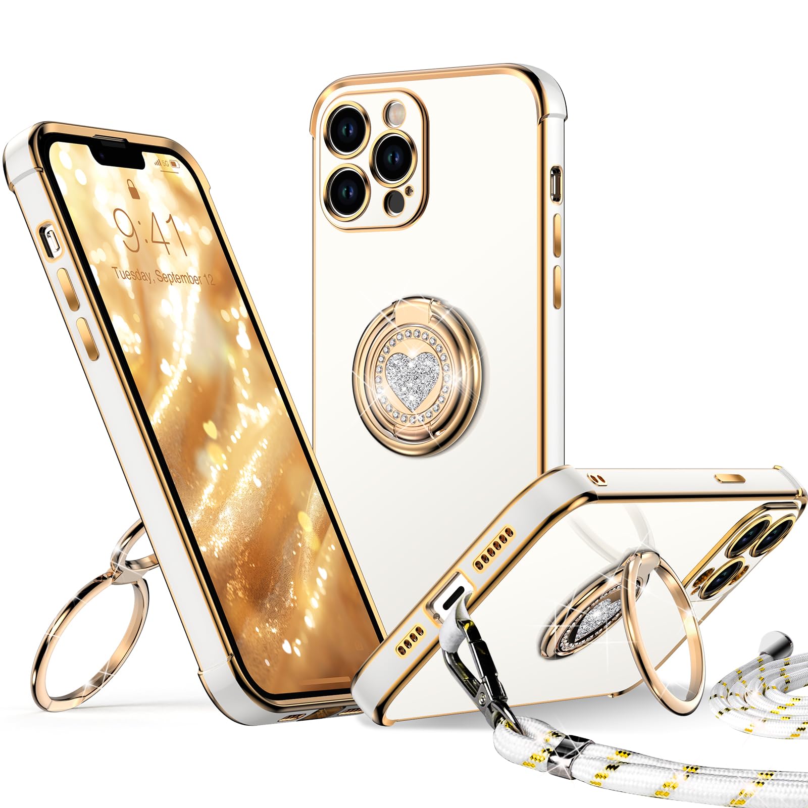 Classic Chrome Phone Case For iPhone 13 Series