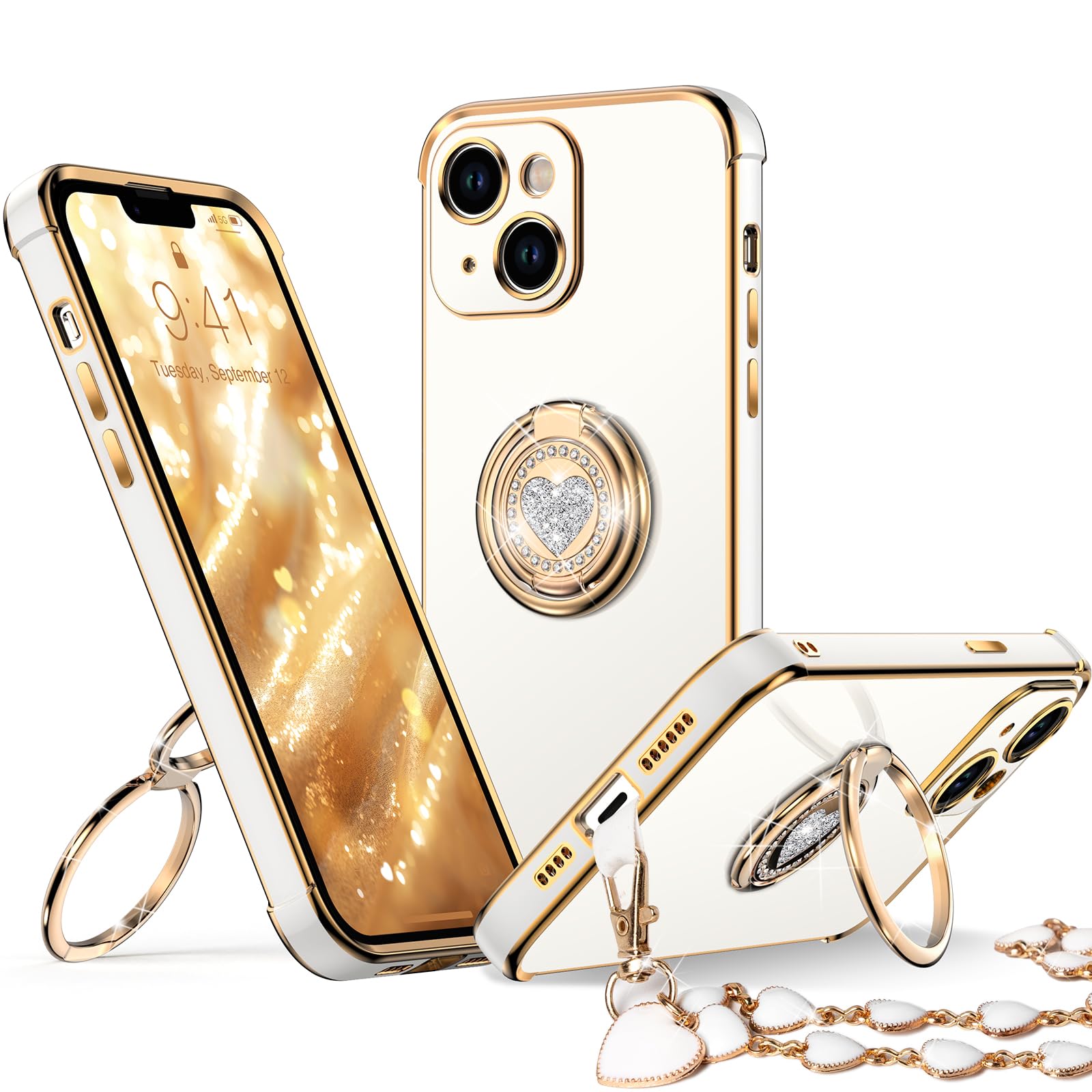 Classic Chrome Phone Case For iPhone 14 Series