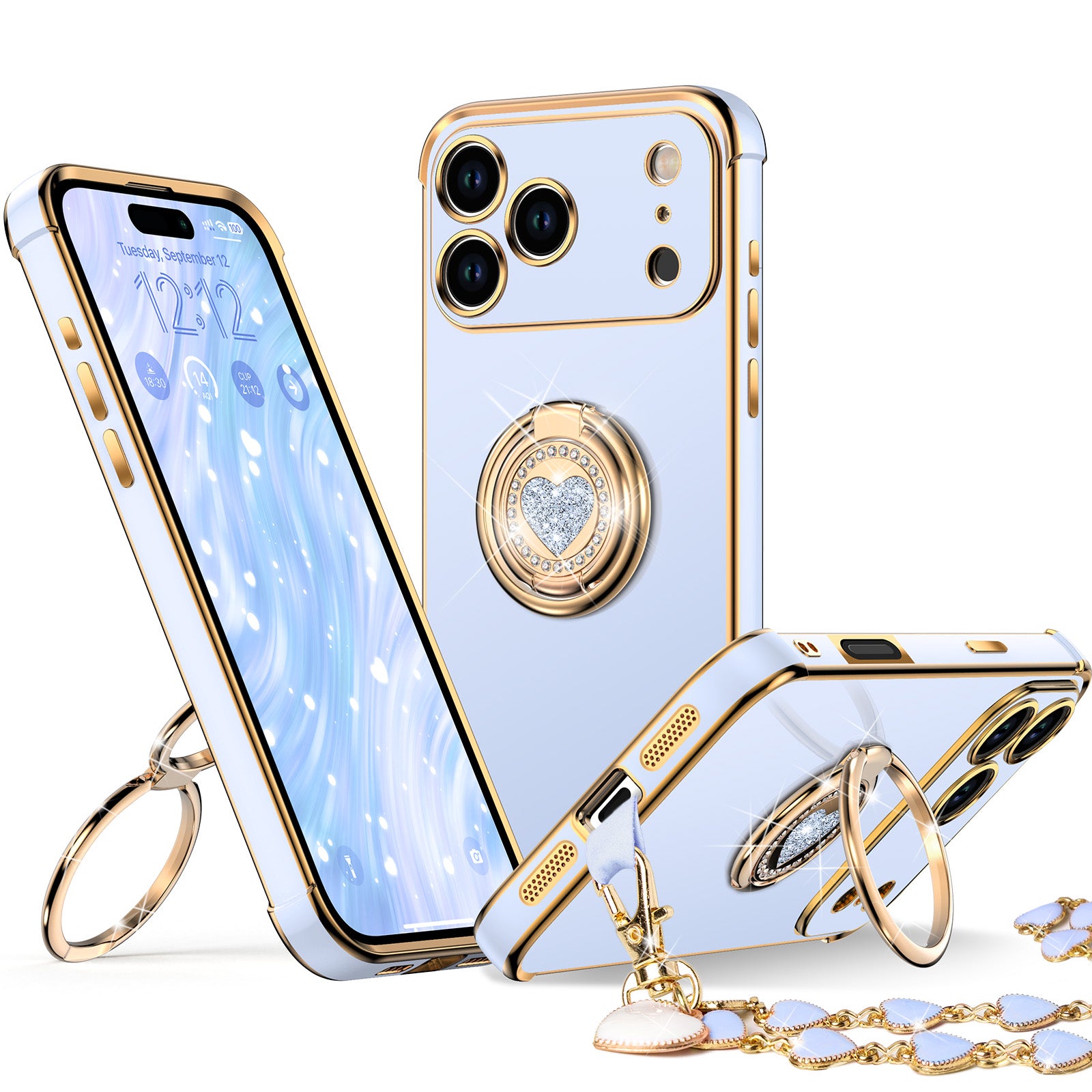 Classic Chrome Phone Case For iPhone 17 Series