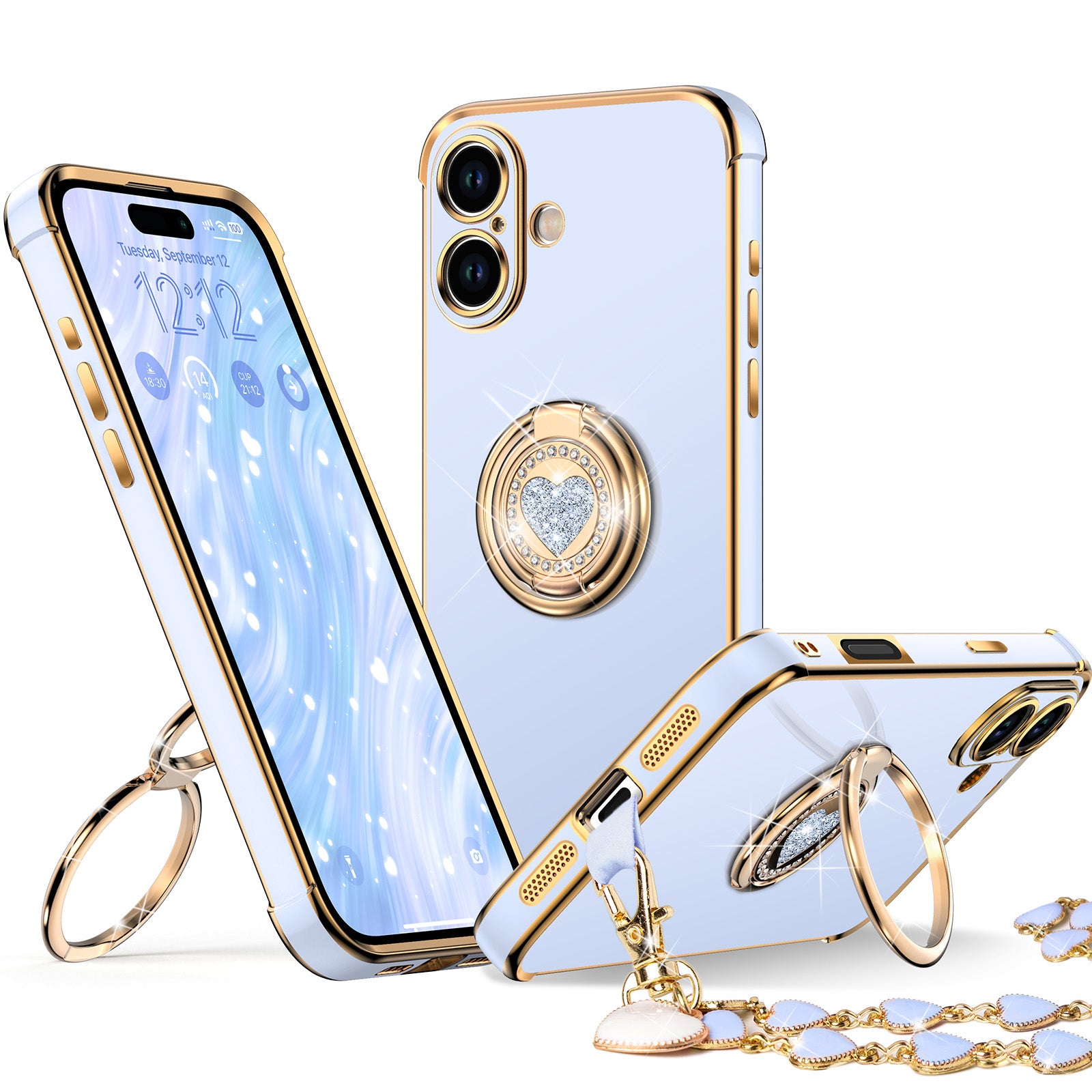 Classic Chrome Phone Case For iPhone 17 Series
