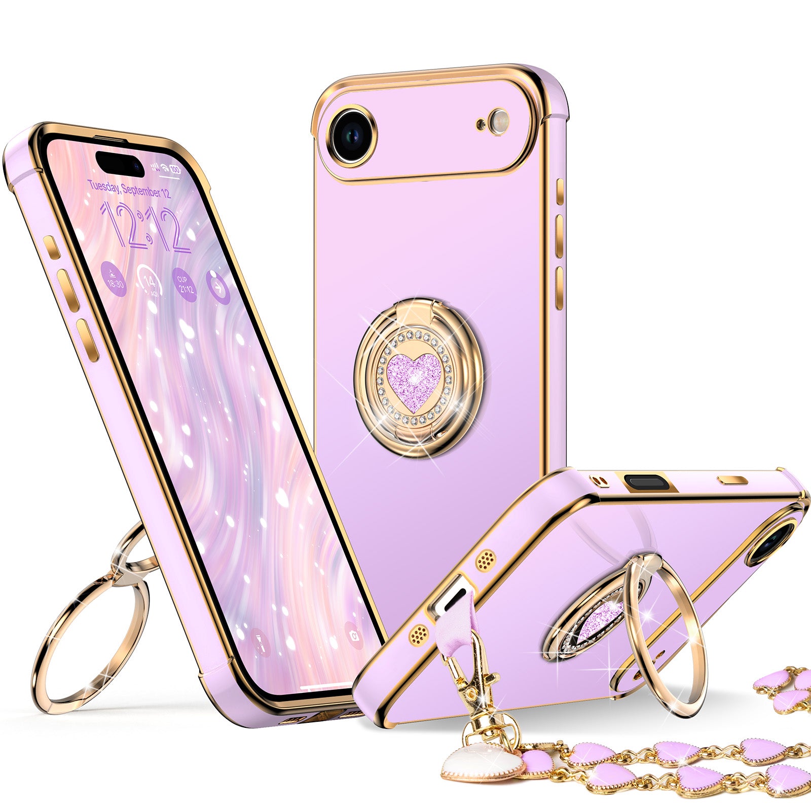 Classic Chrome Phone Case For iPhone 17 Series