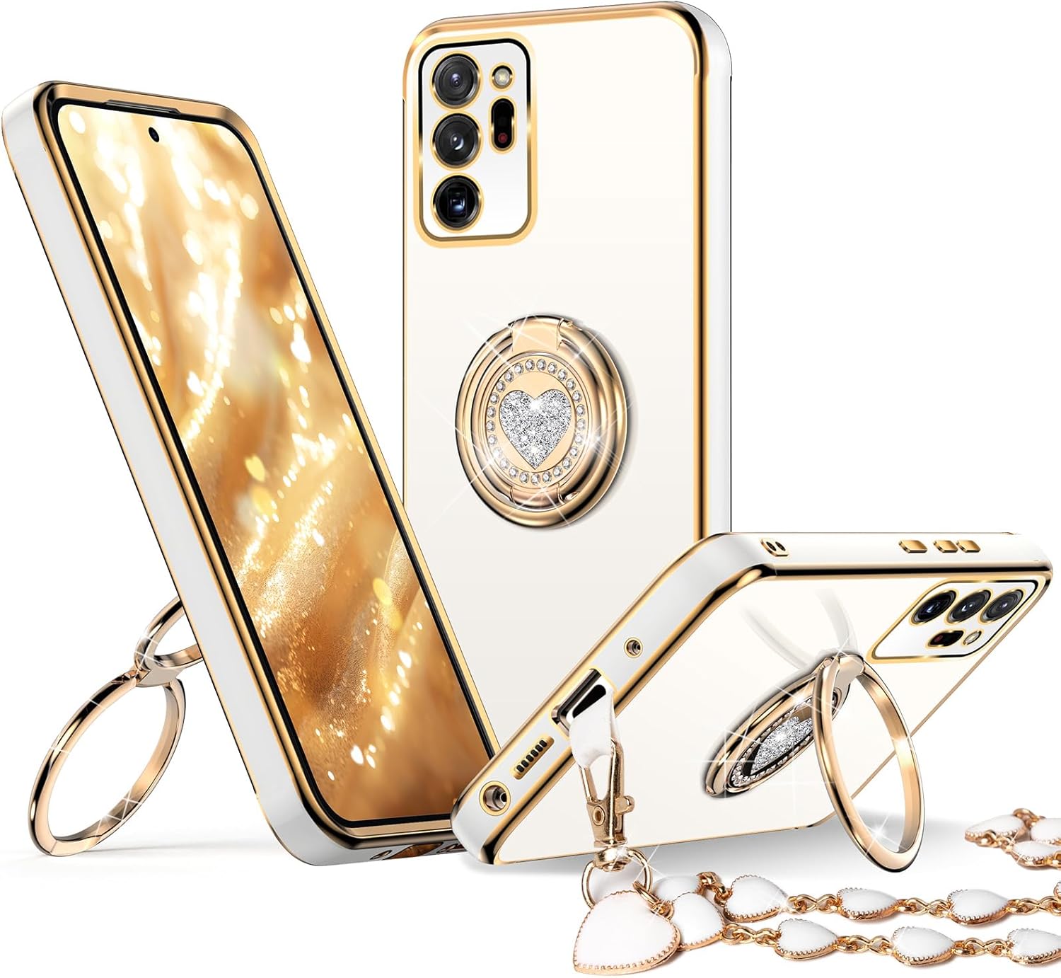 Classic Chrome Phone Case For Samsung Note 20 Series