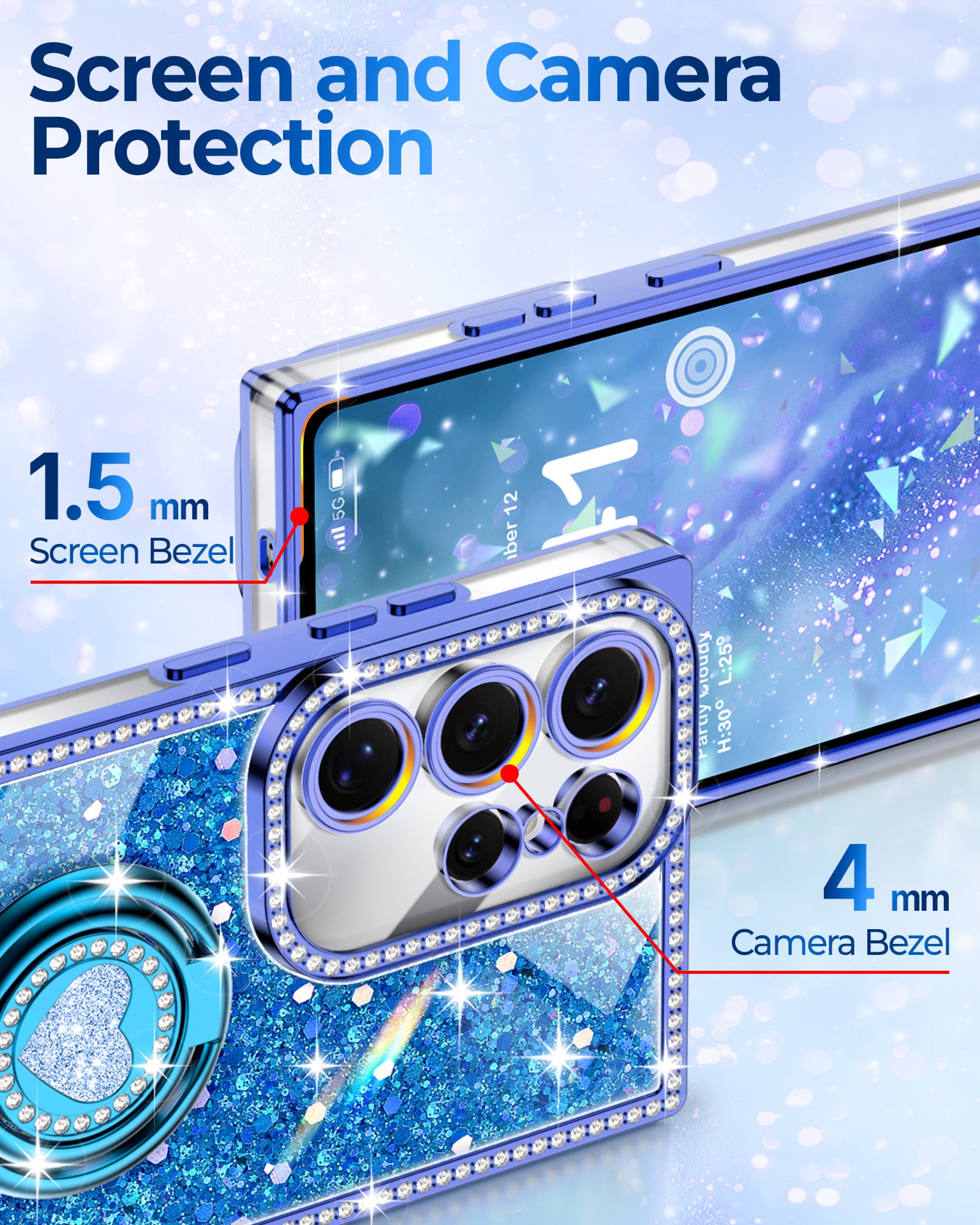 Sparkle Stones Phone Case For Samsung S24 Series