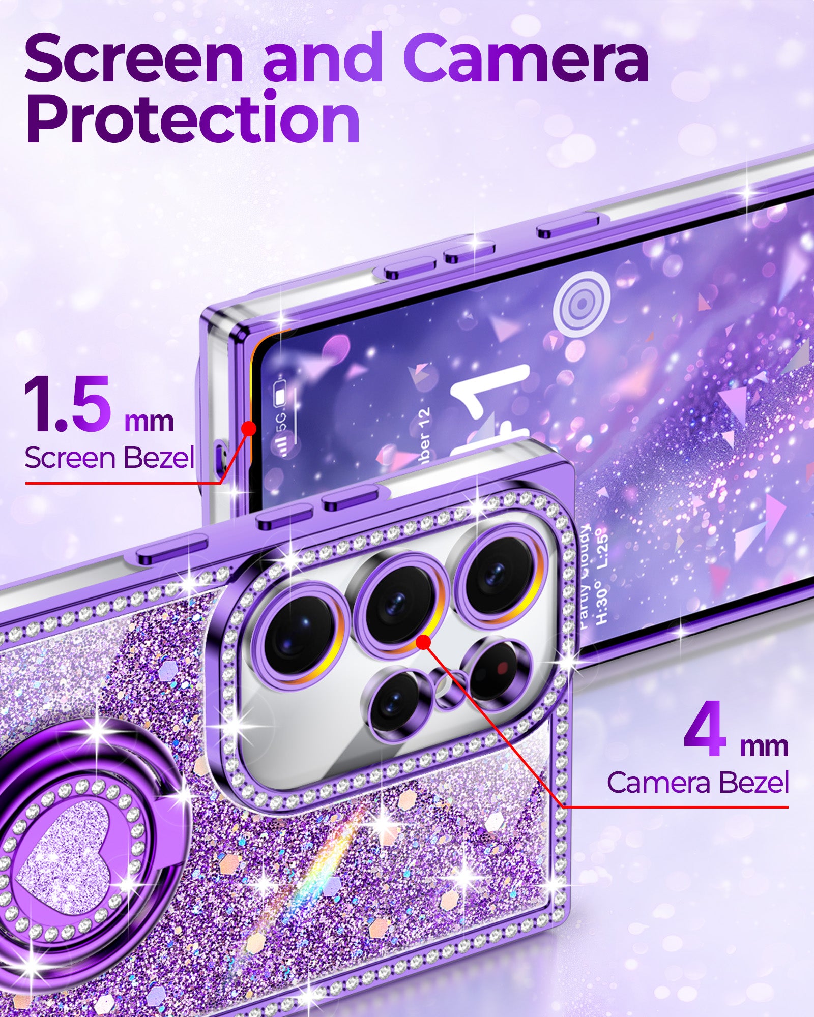 Sparkle Stones Phone Case For Samsung S24 Series