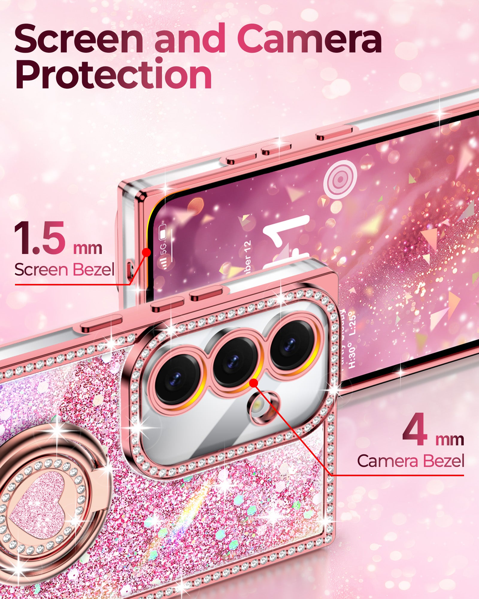 Sparkle Stones Phone Case For Samsung S24 Series