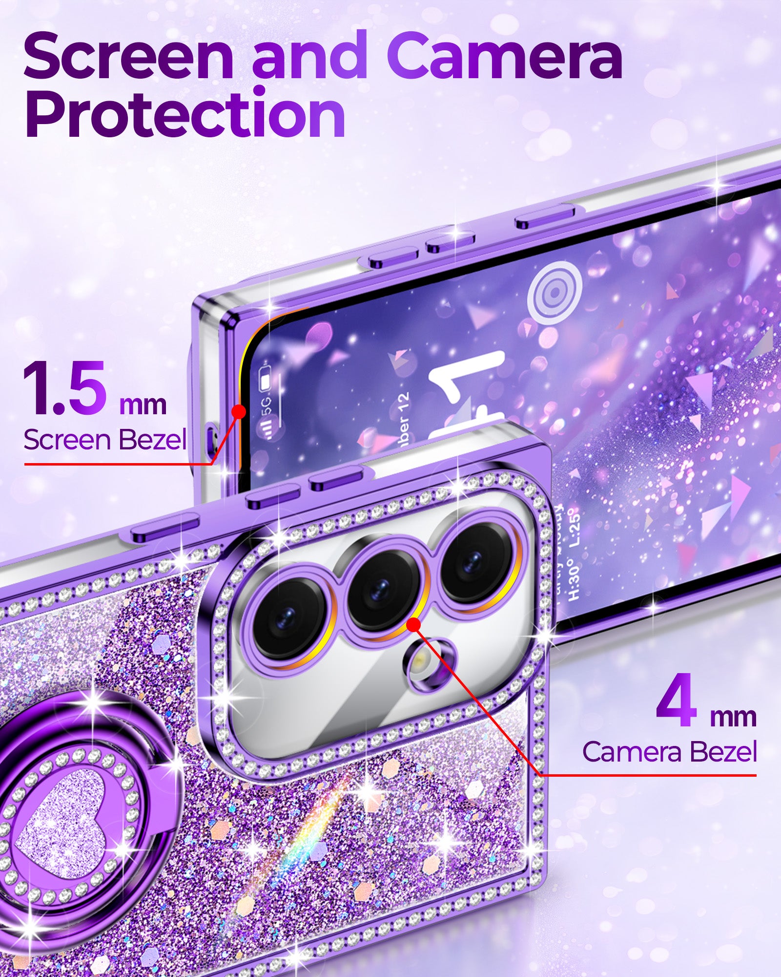 Sparkle Stones Phone Case For Samsung S24 Series