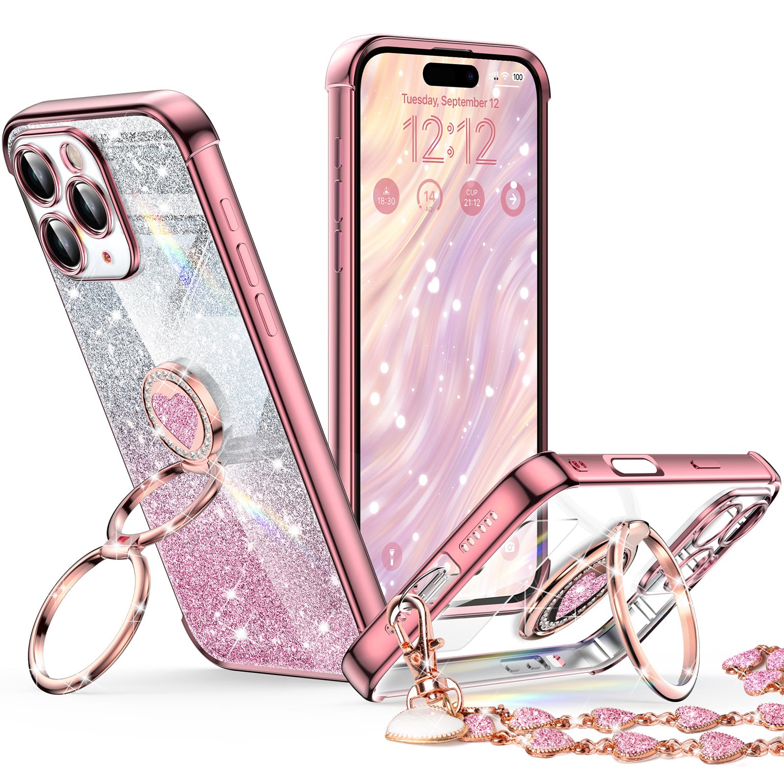 Super Shine Phone Case For iPhone 15 Series