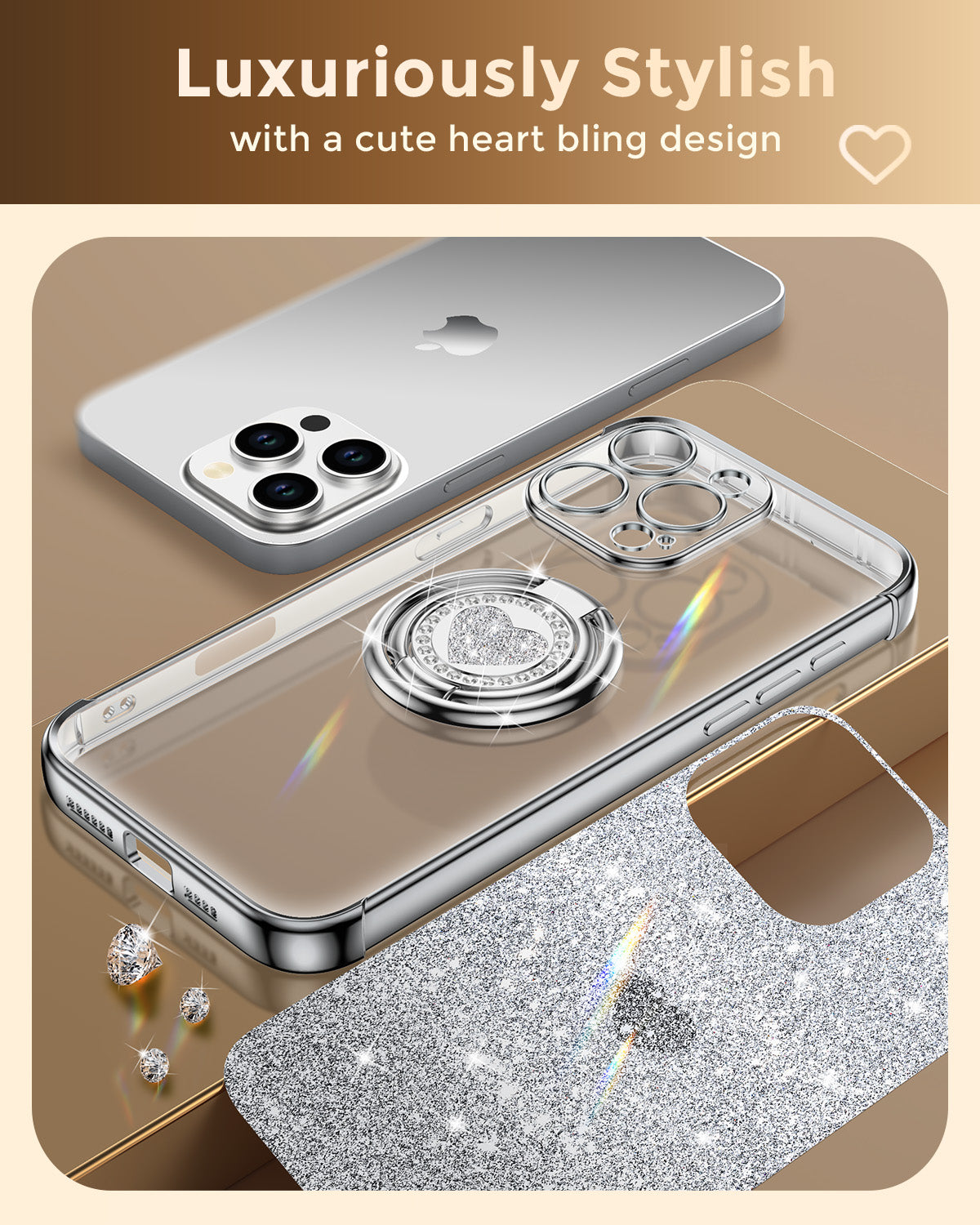 Super Shine Phone Case For iPhone 15 Series
