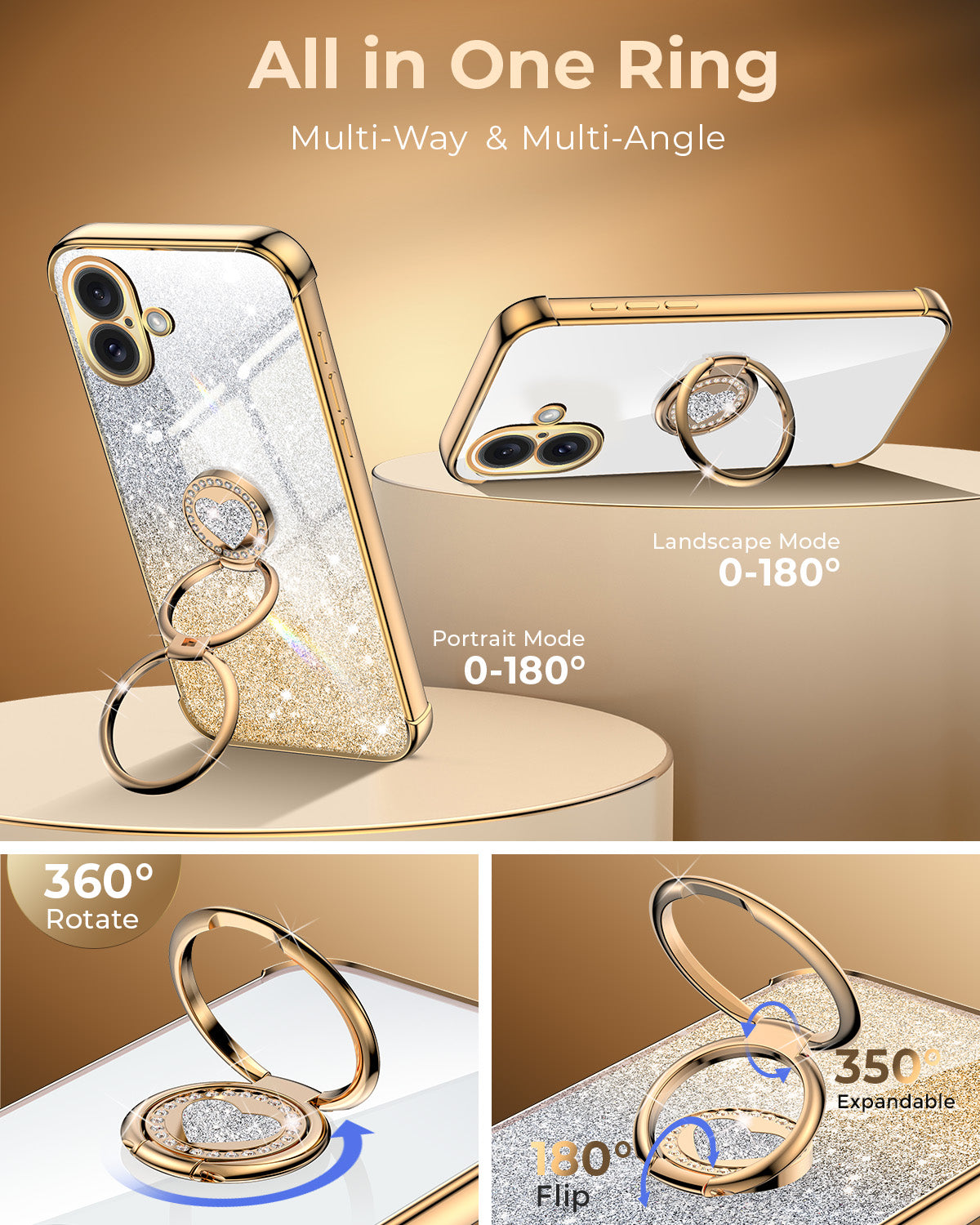 Super Shine Phone Case For iPhone 16 Series