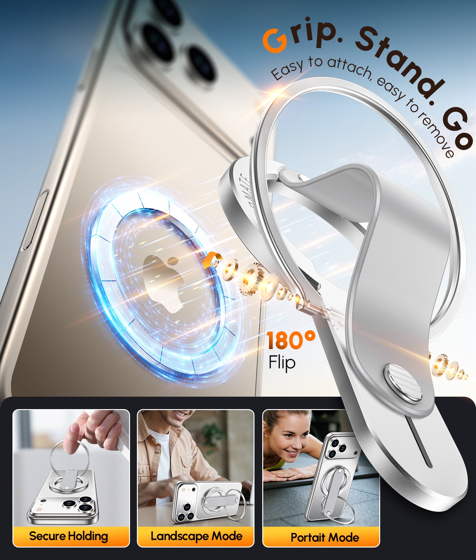 Gripmate 2 Magnetic Phone Loop Grip