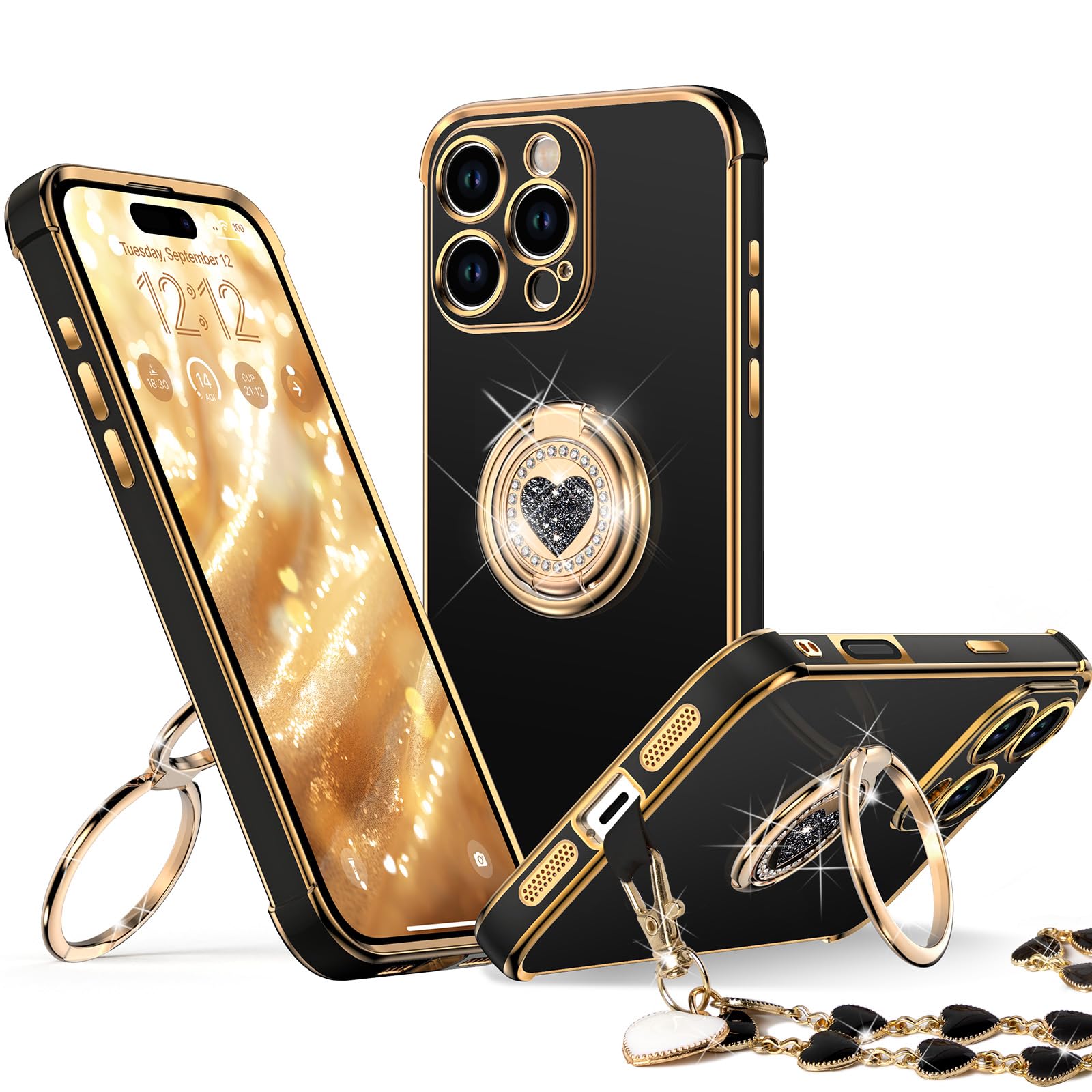 Classic Chrome Phone Case For iPhone 16 Series