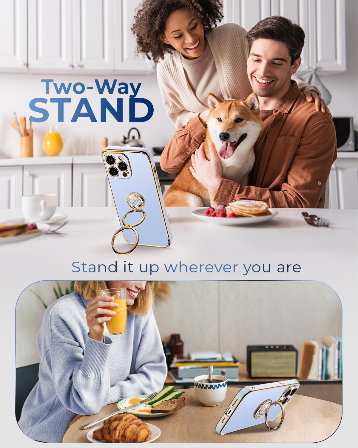 Classic Chrome Phone Case For iPhone 14 Series