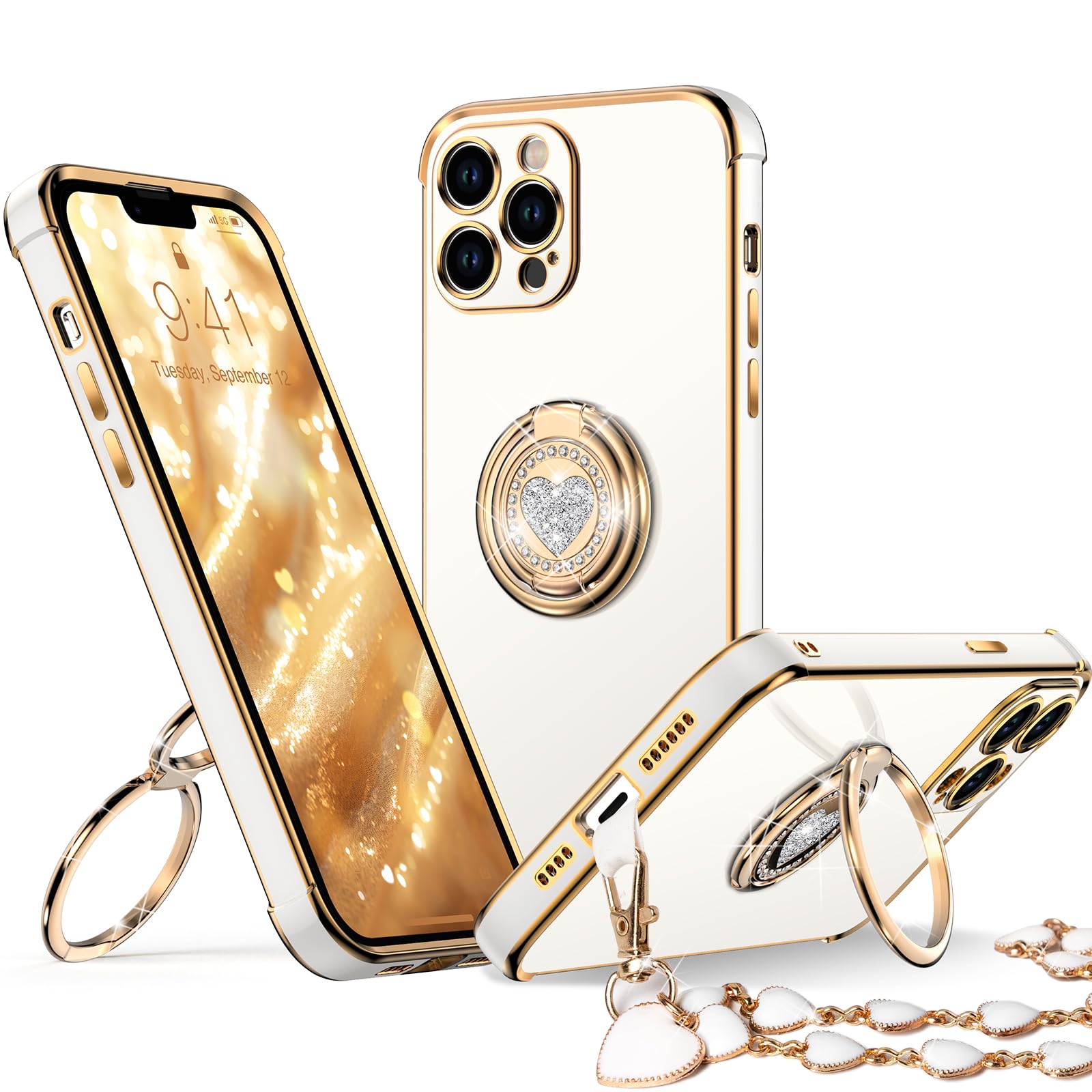 Classic Chrome Phone Case For iPhone 12 Series