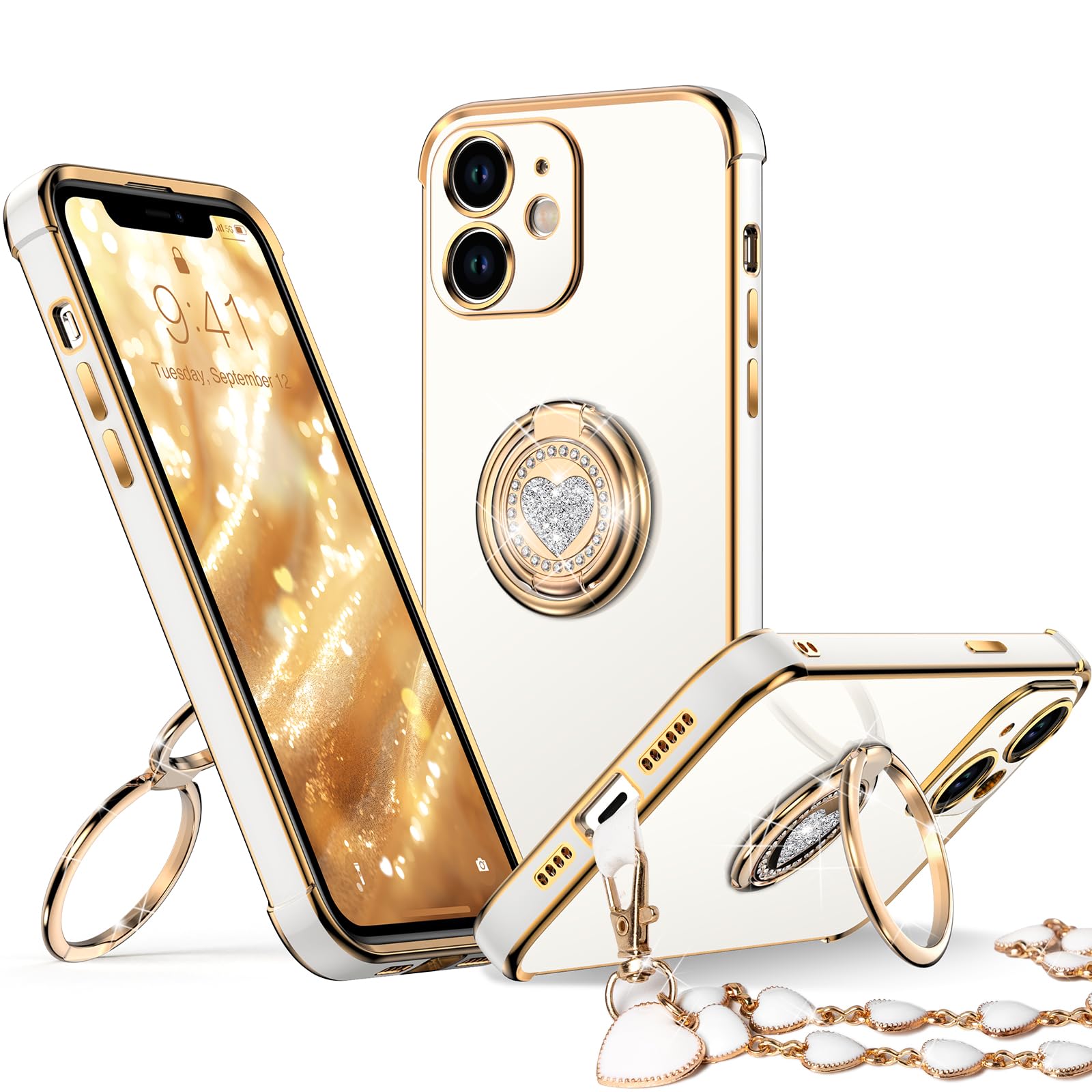 Classic Chrome Phone Case For iPhone 12 Series