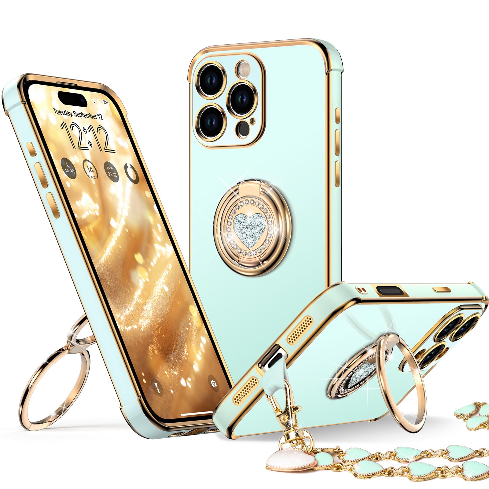 Classic Chrome Phone Case For iPhone 16 Series