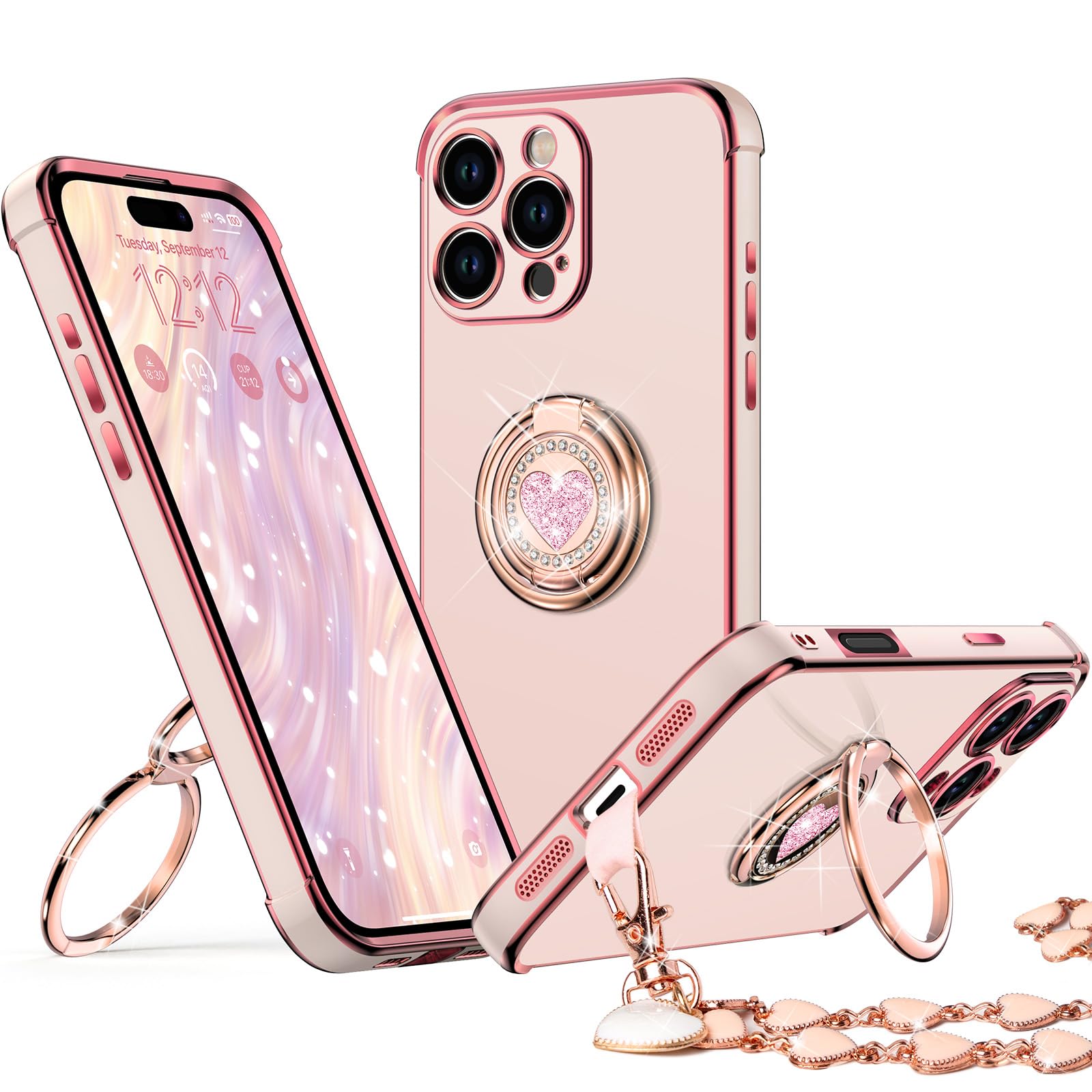 Classic Chrome Phone Case For iPhone 16 Series