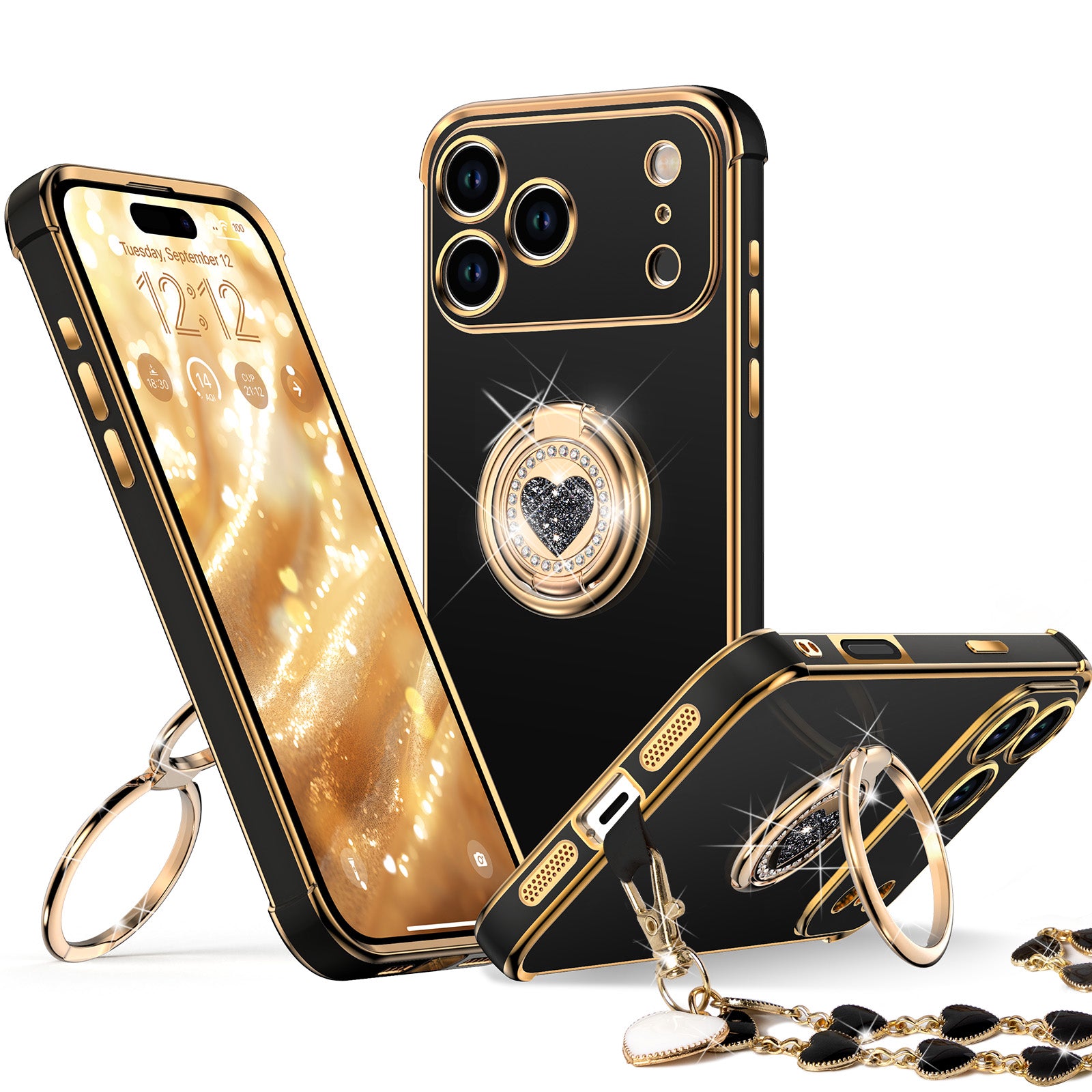 Classic Chrome Phone Case For iPhone 17 Series
