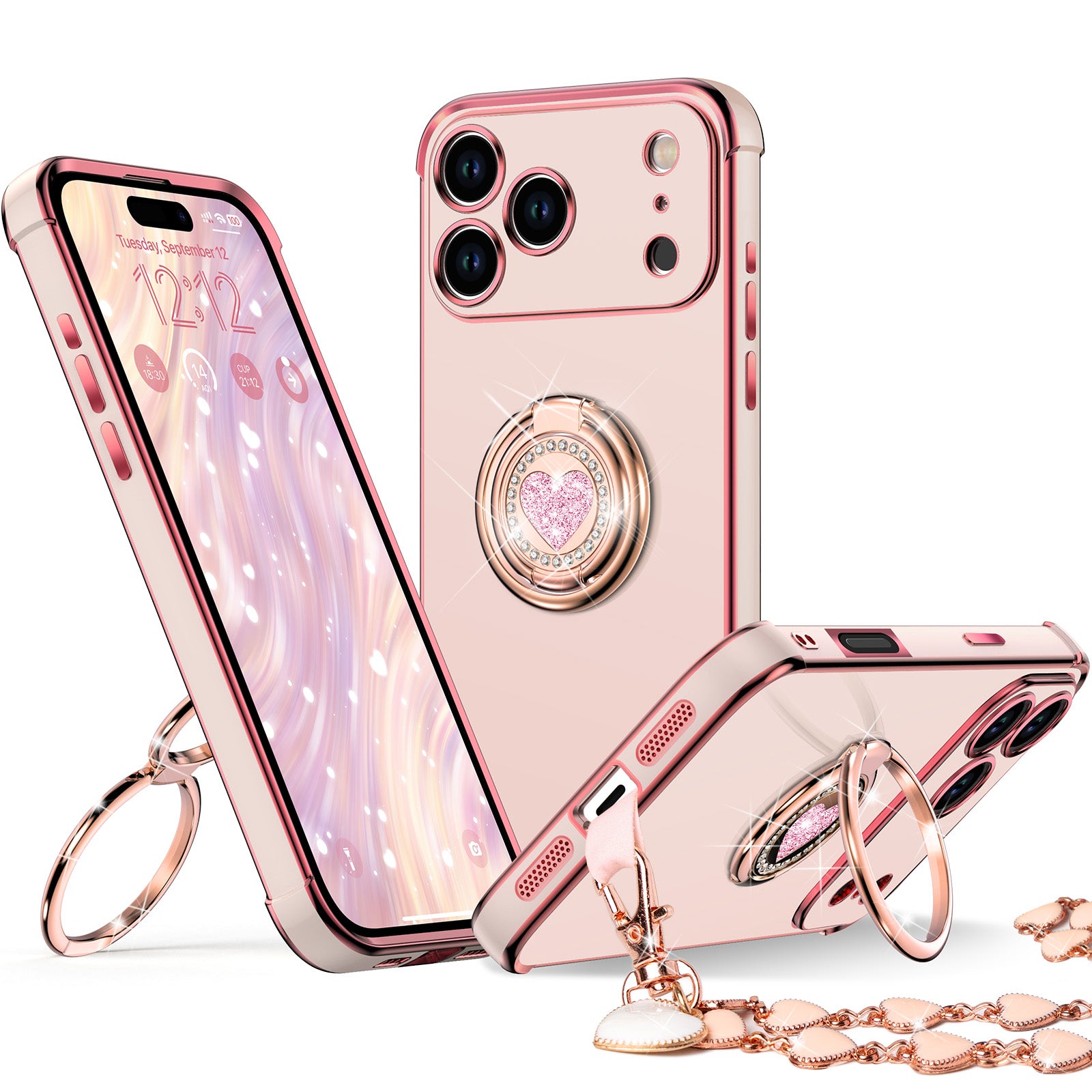 Classic Chrome Phone Case For iPhone 17 Series