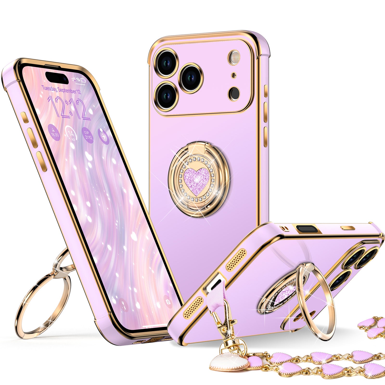 Classic Chrome Phone Case For iPhone 17 Series