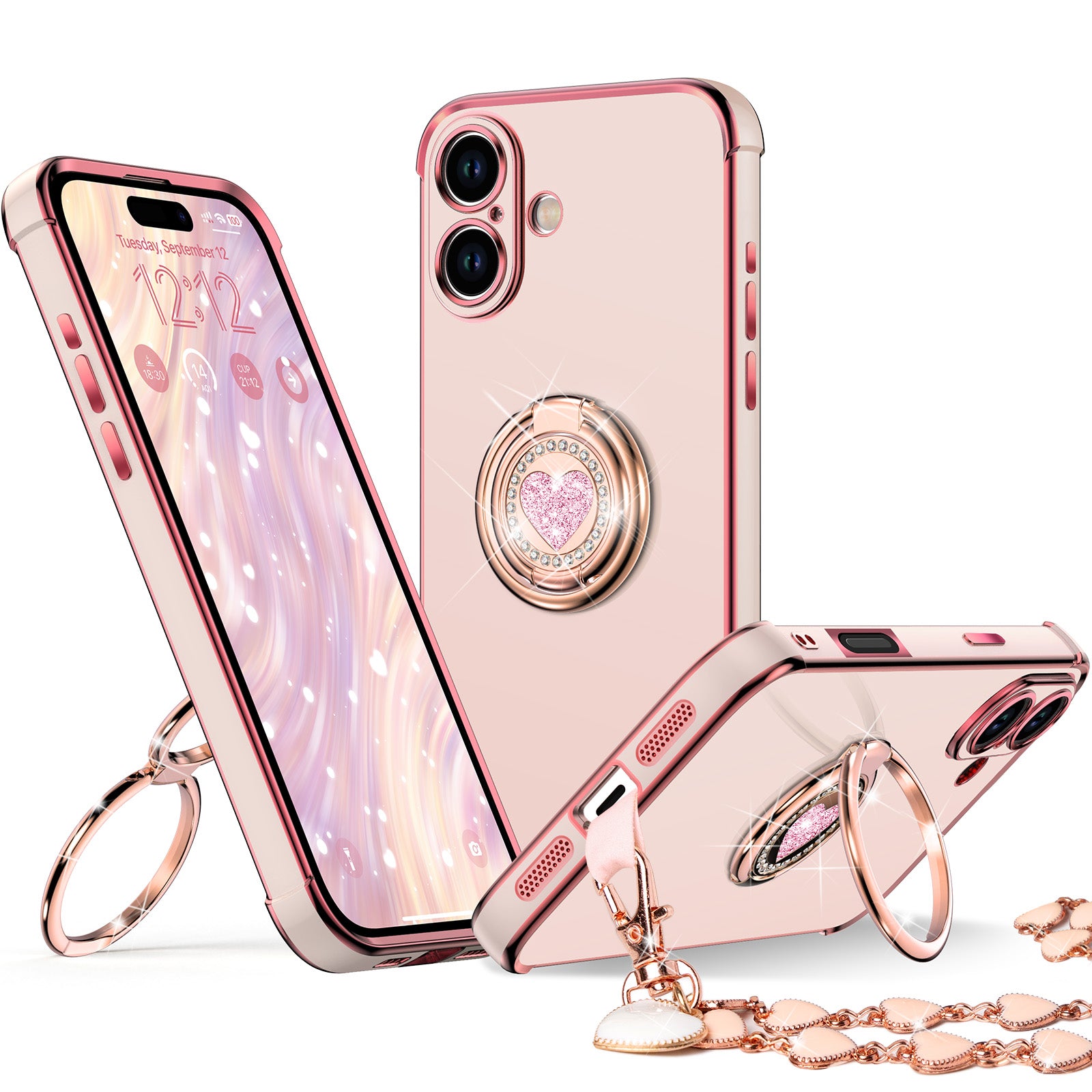 Classic Chrome Phone Case For iPhone 17 Series