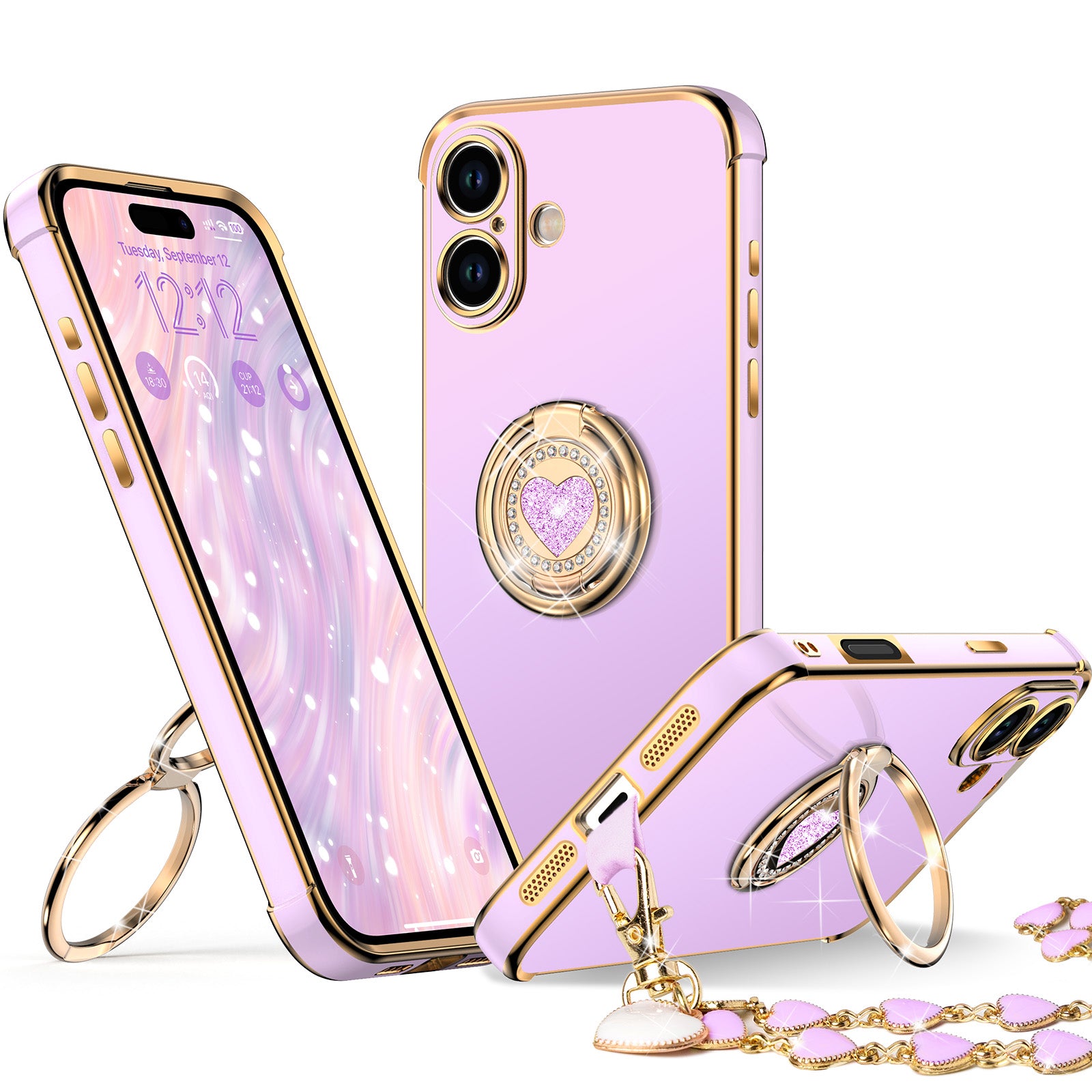 Classic Chrome Phone Case For iPhone 17 Series