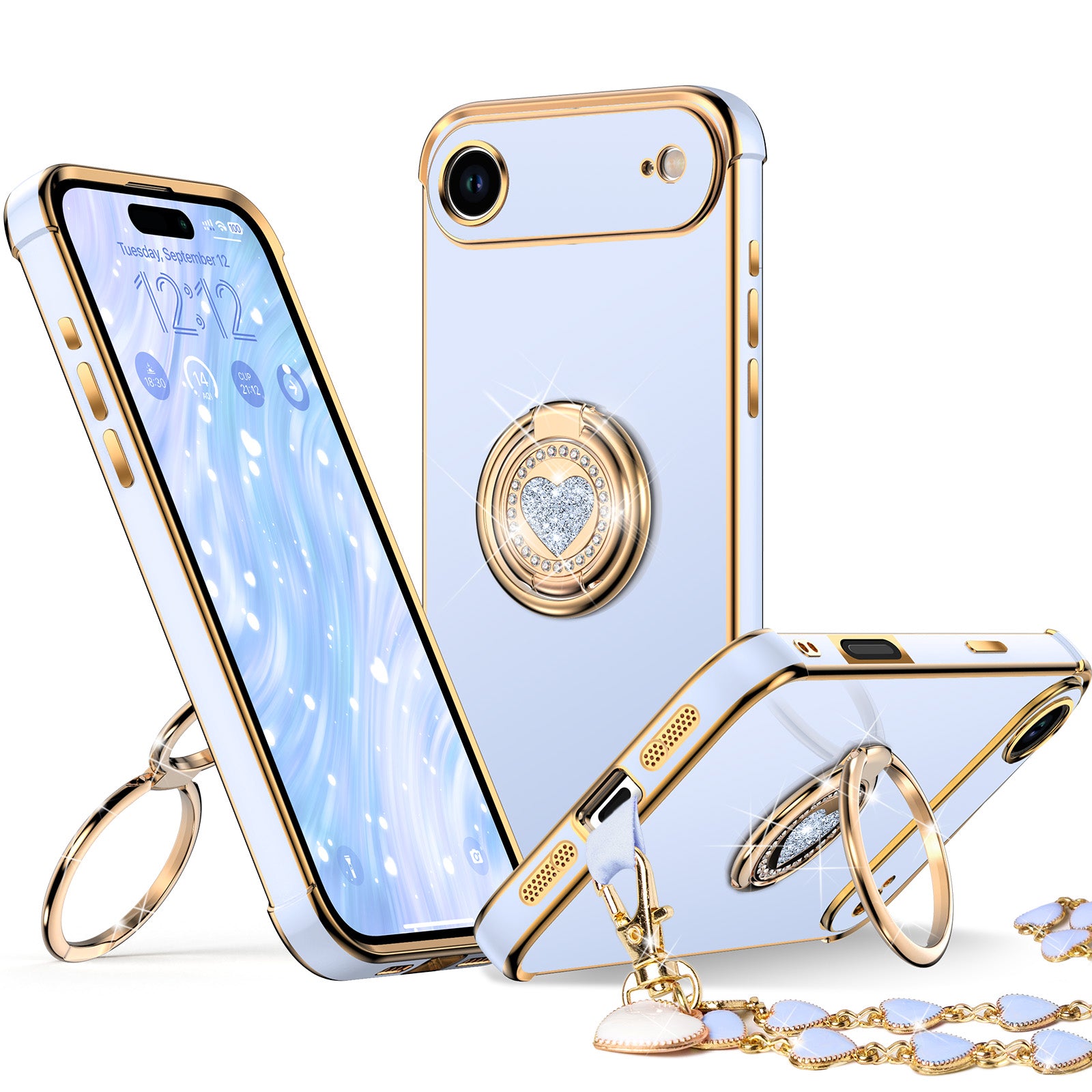 Classic Chrome Phone Case For iPhone 17 Series