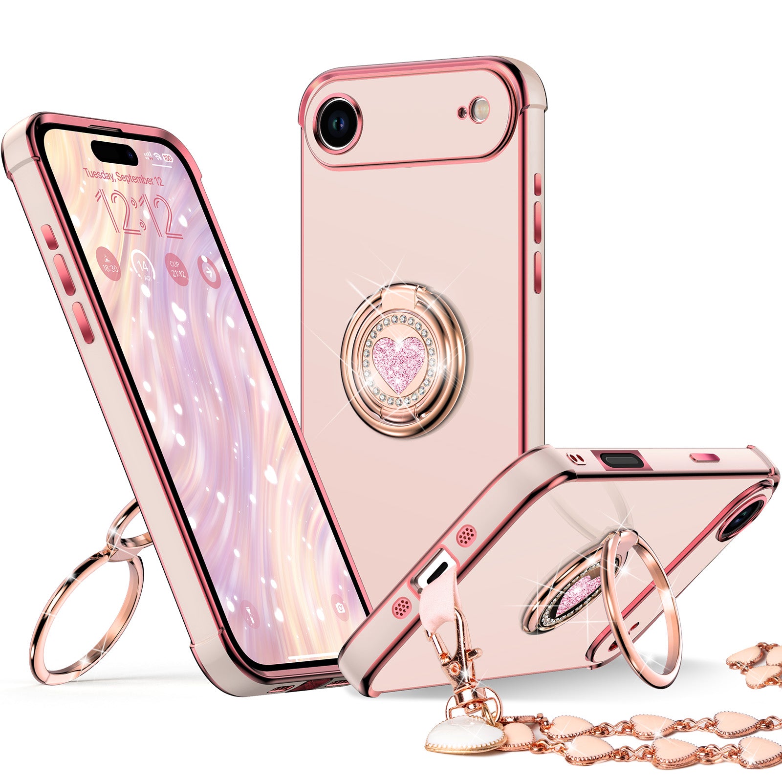Classic Chrome Phone Case For iPhone 17 Series