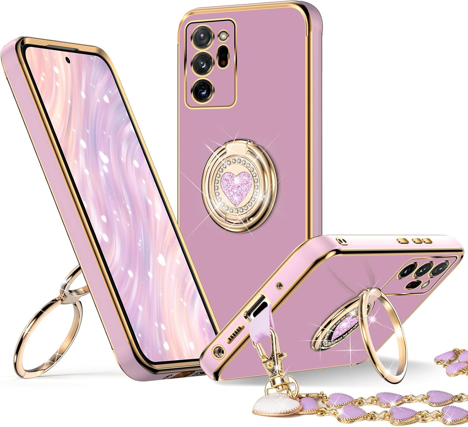 Classic Chrome Phone Case For Samsung Note 20 Series