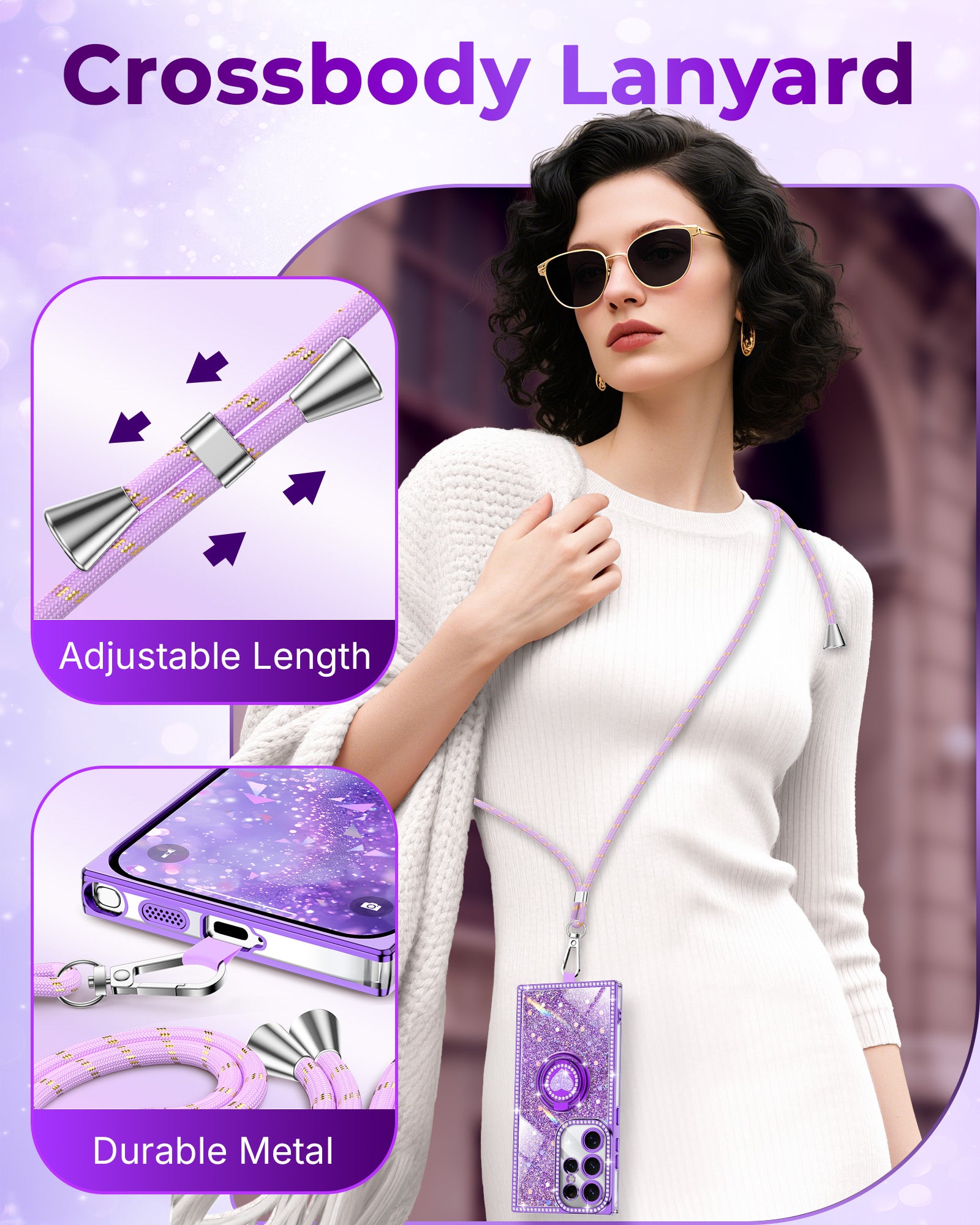 Sparkle Stones Phone Case For Samsung S24 Series