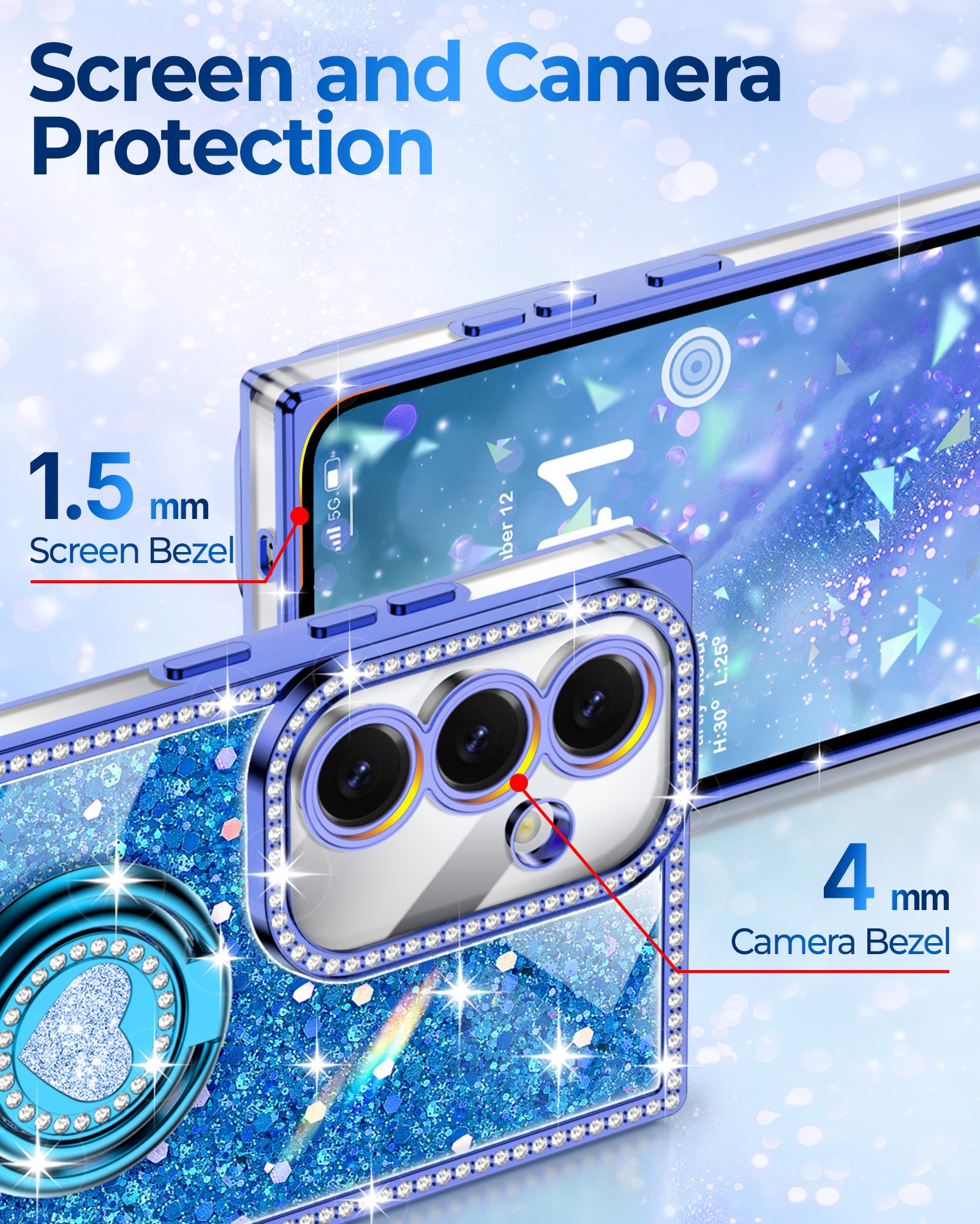 Sparkle Stones Phone Case For Samsung S24 Series