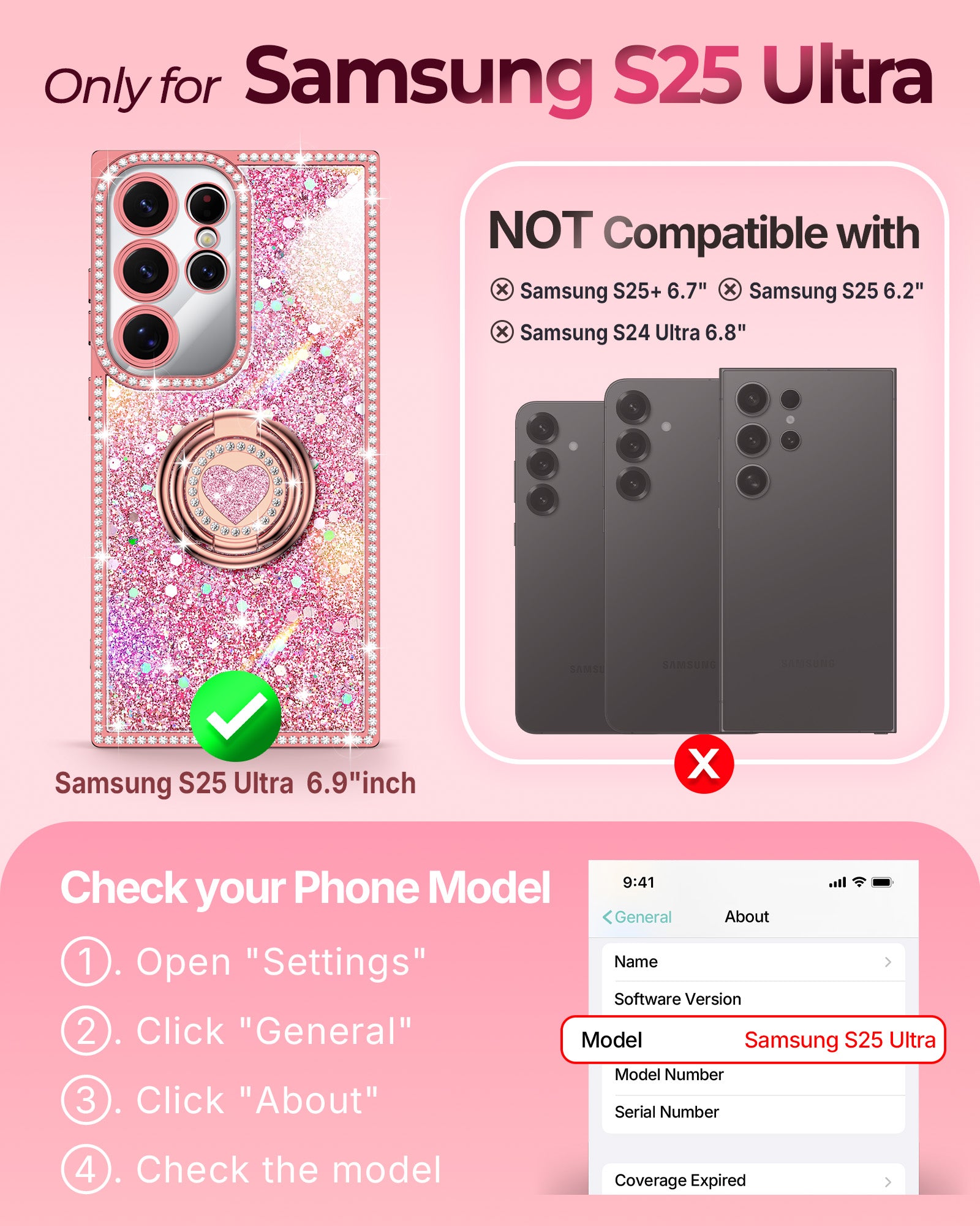 Sparkle Stones Phone Case For Samsung S24 Series