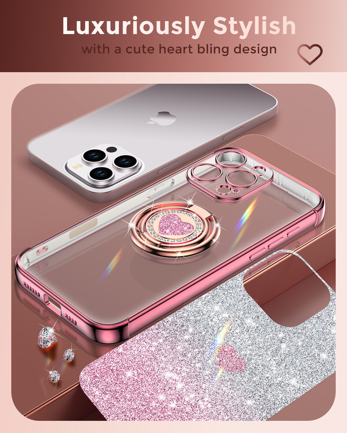 Super Shine Phone Case For iPhone 15 Series