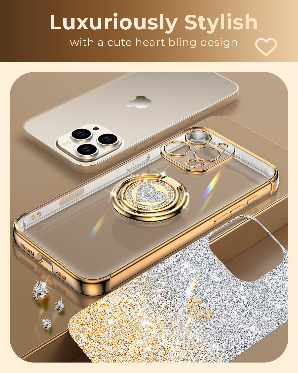 Super Shine Phone Case For iPhone 16 Series