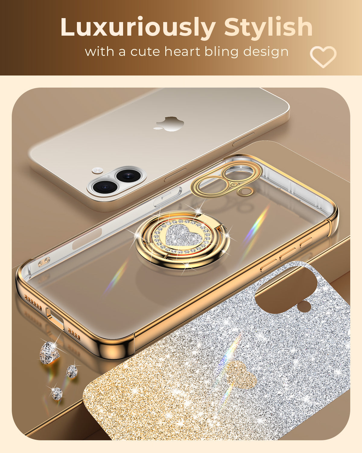 Super Shine Phone Case For iPhone 16 Series