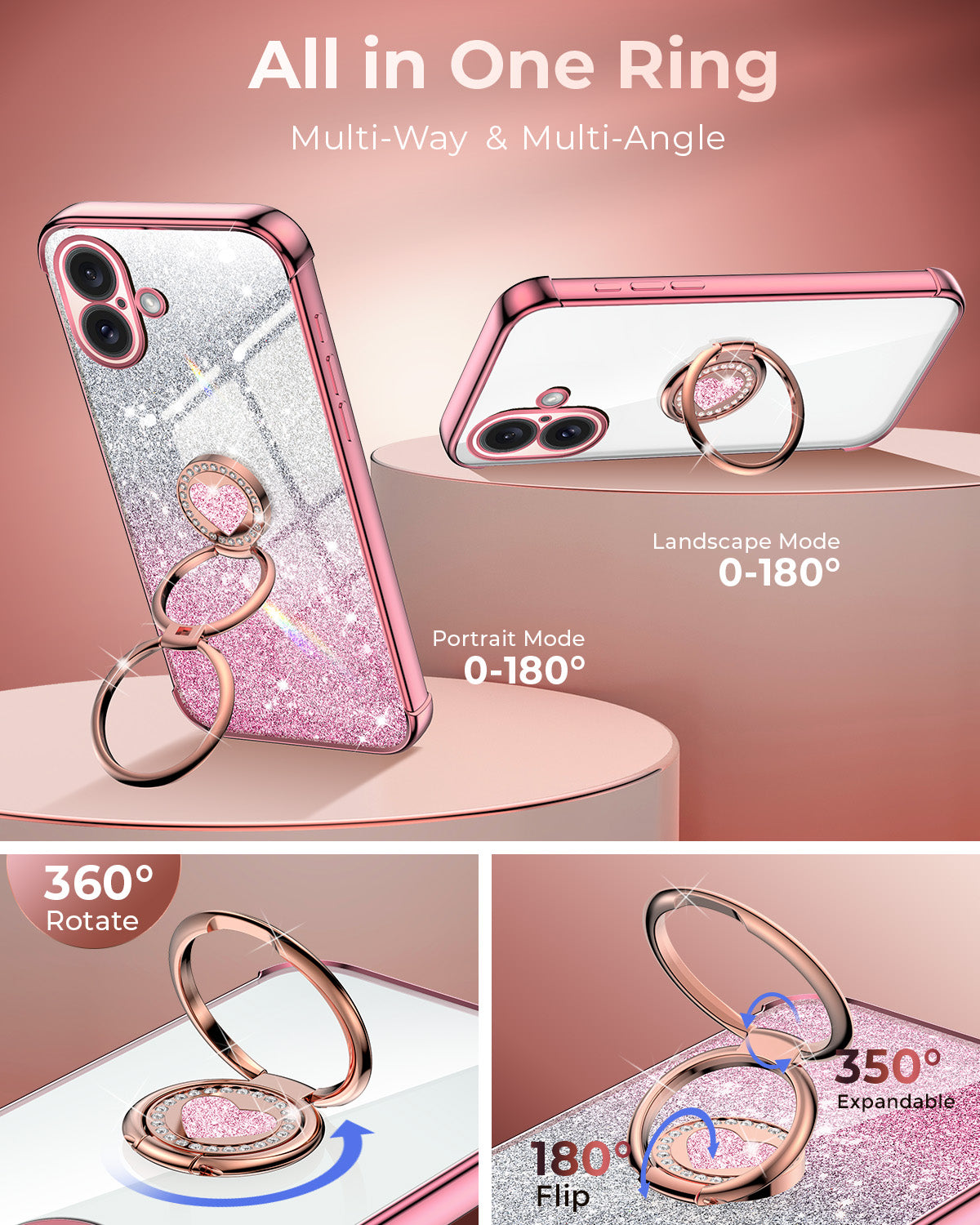 Super Shine Phone Case For iPhone 16 Series