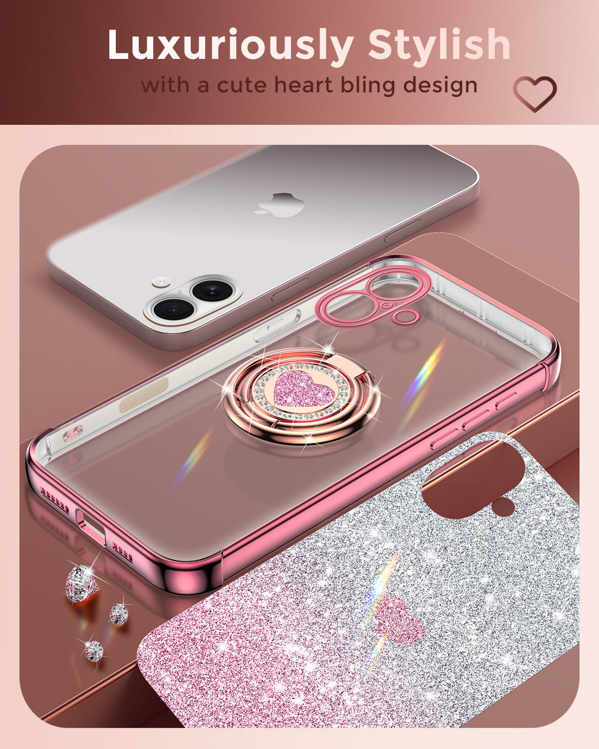 Super Shine Phone Case For iPhone 16 Series