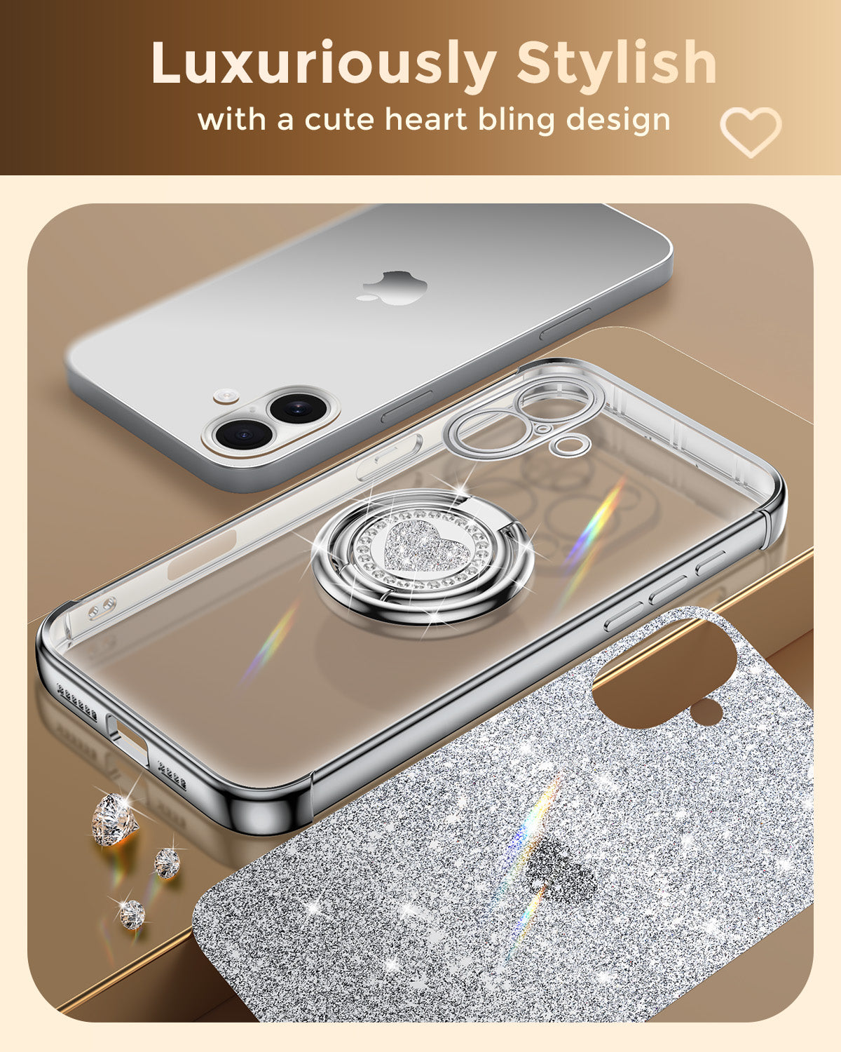Super Shine Phone Case For iPhone 16 Series